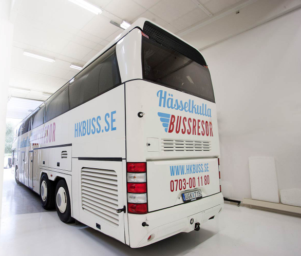 Byggbil dekor service