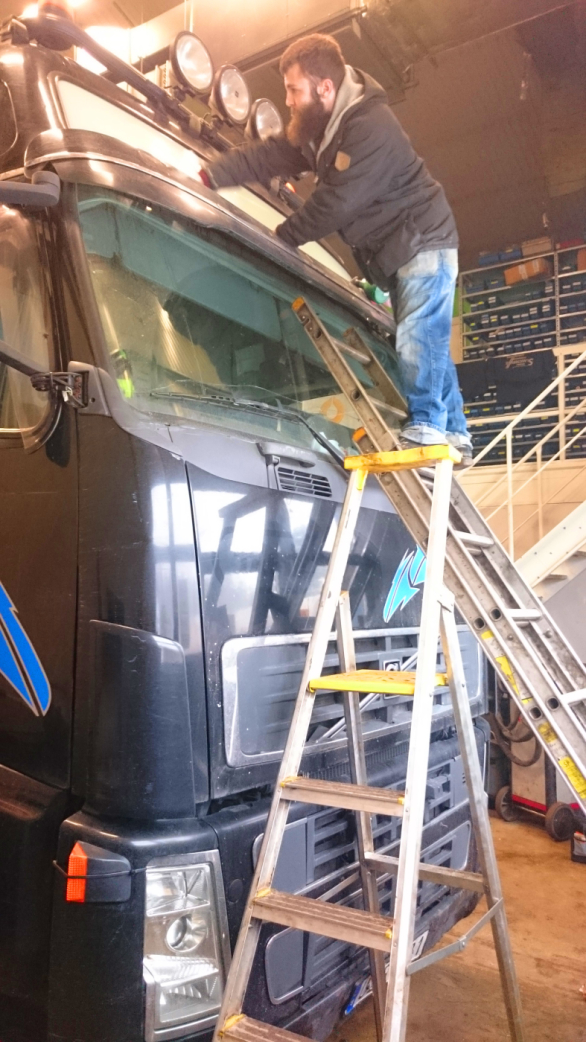 Husbil camping dekor